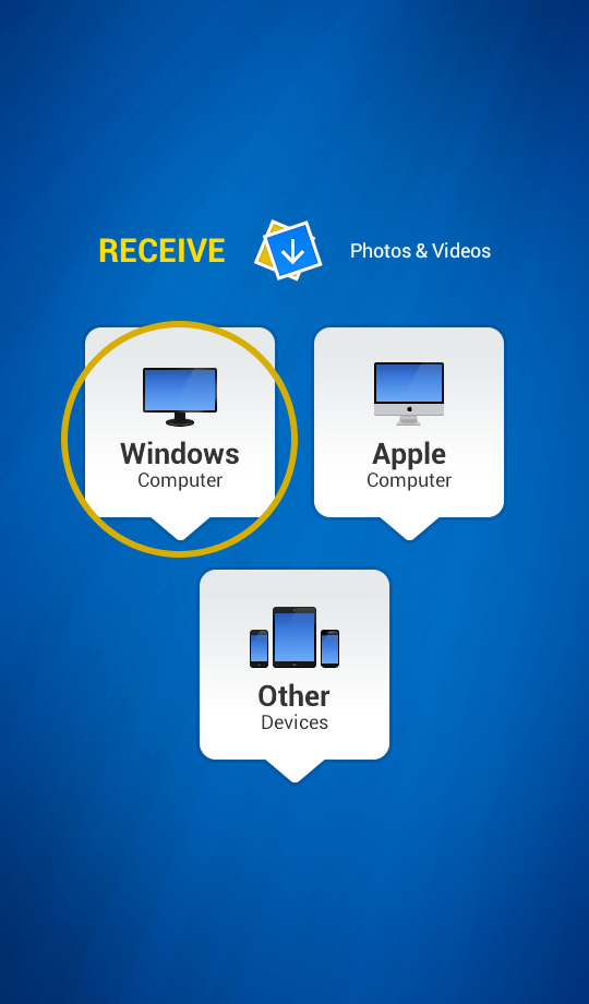 Transfer from your Windows Computer to Android Device