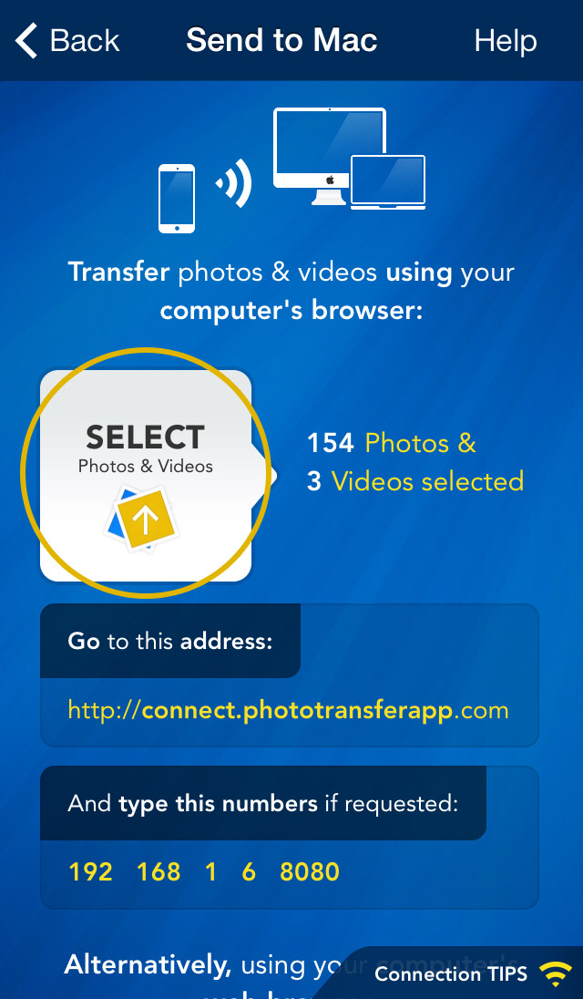 Photo Transfer App