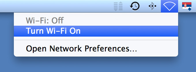 Turn Wi-Fi On