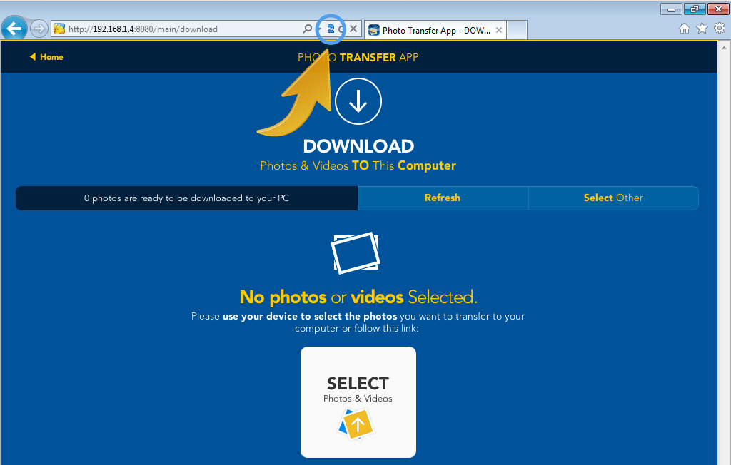 Photo Transfer App | Windows IE Help - Internet Explorer IE8, IE9, IE10 ...