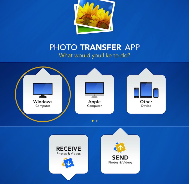 Photo Transfer App