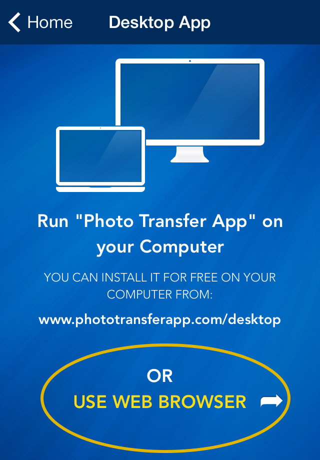 Photo Transfer App