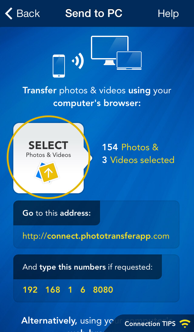 Photo Transfer App