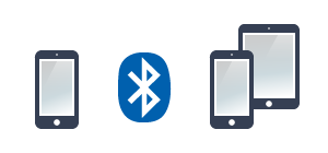 Transfer from iDevice to iDevice over Bluetooth