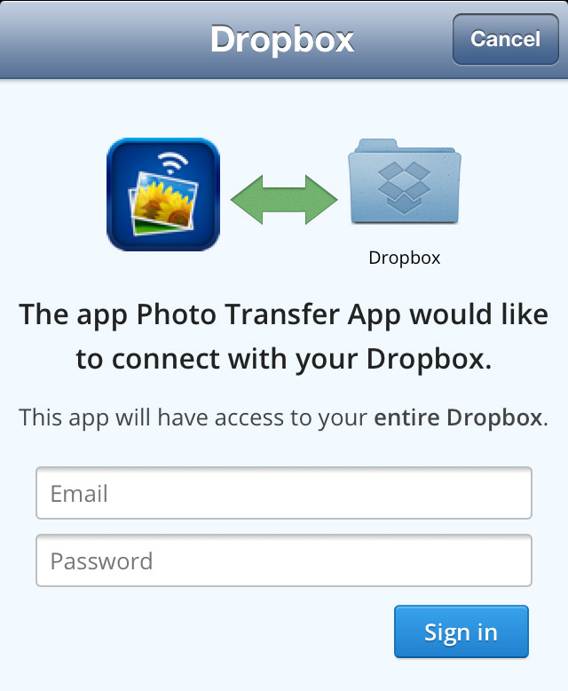 dropbox download app